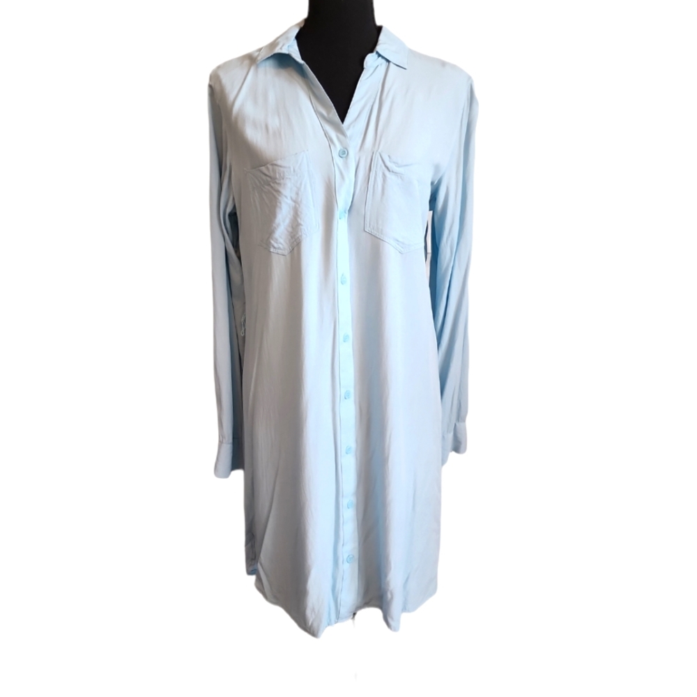 Soft Tencel shirt dress